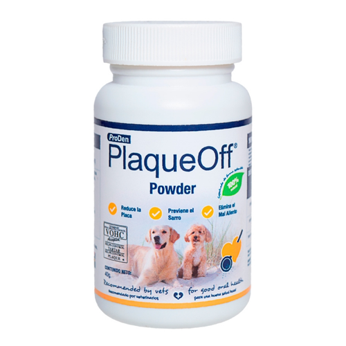 PLAQUEOFF POLVO PERRO 40G