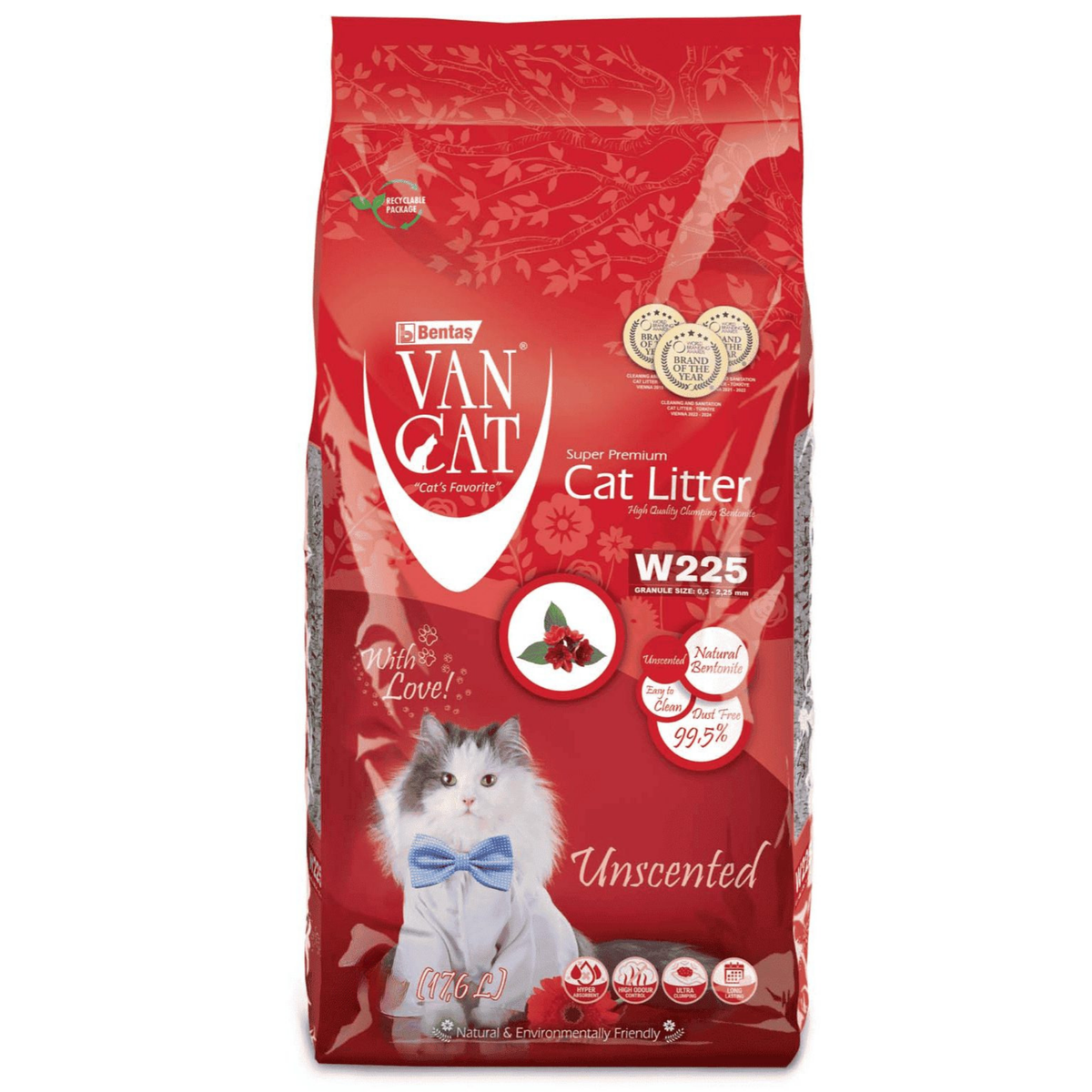 VANCAT NATURAL COMPACT GATO - 20 KG