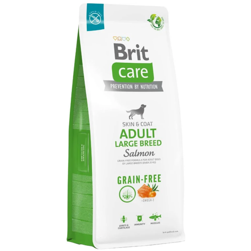 BRIT CARE DOG GRAIN-FREE ADULTO LARGE SALMON 3 KG y 12 KG