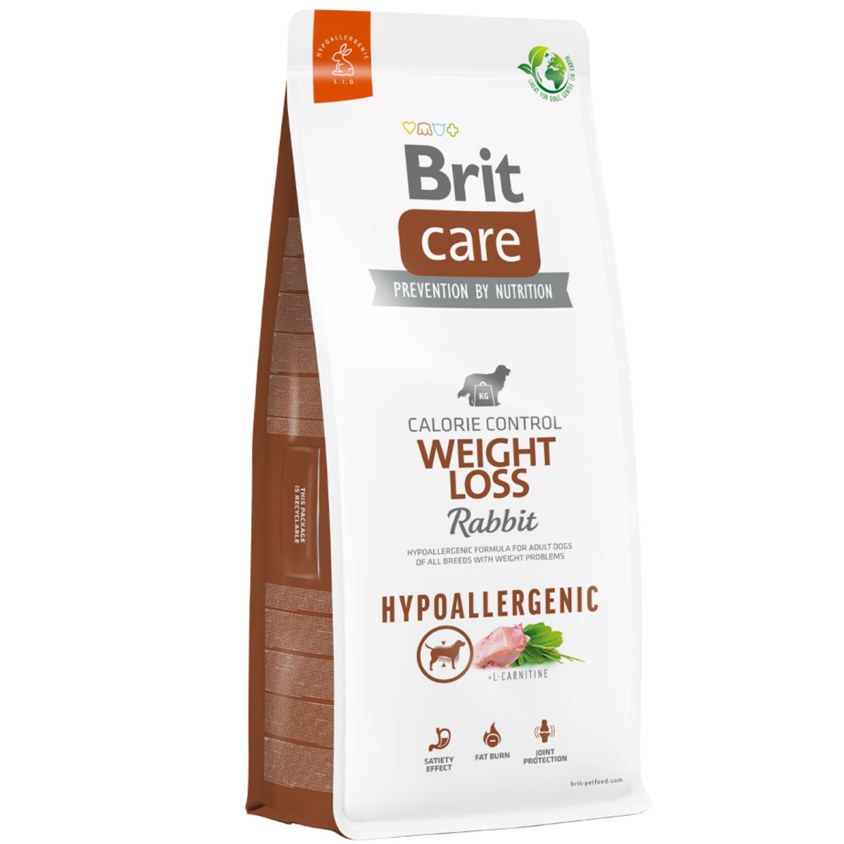 BRIT CARE DOG HYPOALLERGENIC WEIGHT LOSS RABBIT 3 KG