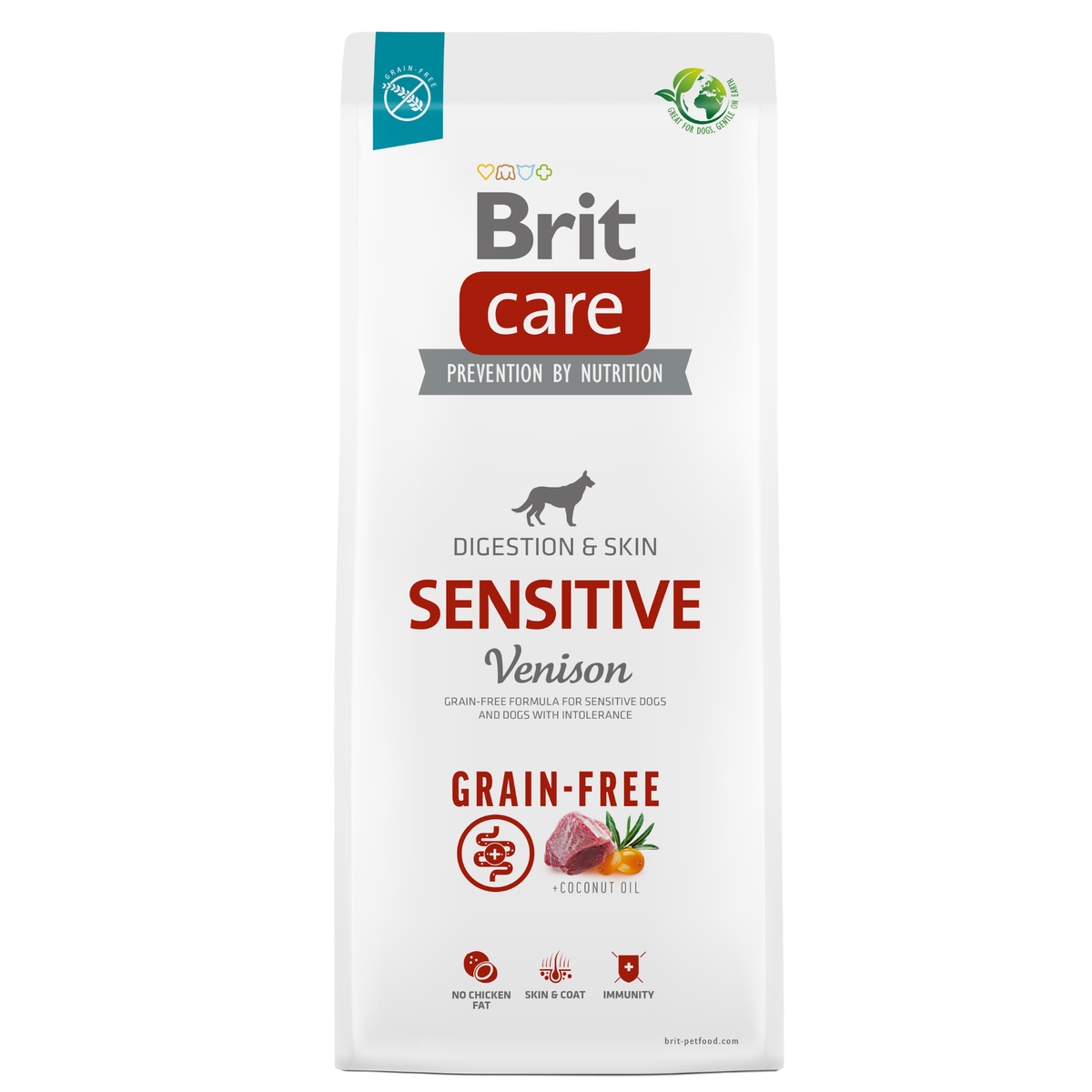 BRIT CARE DOG GRAIN-FREE SENSITIVE VENISON 1 KG - 3 KG Y 12 KG