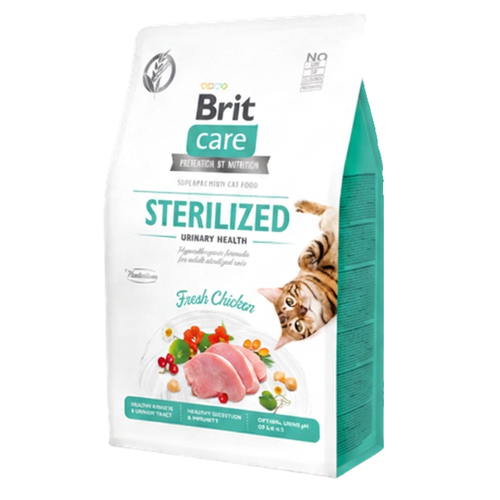 BRIT CARE CAT STERILIZED URINARY 2 KG y 7 KG