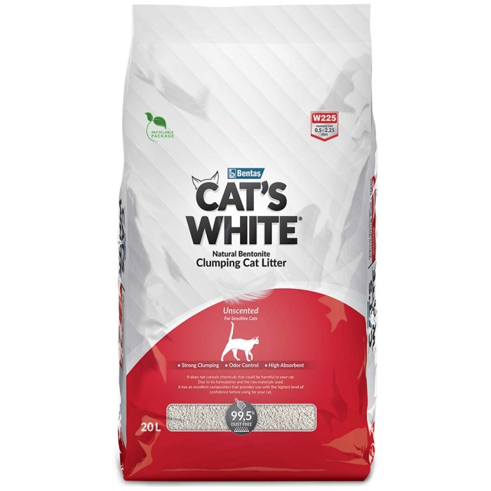 CAT´S WHITE NATURAL SIN AROMA