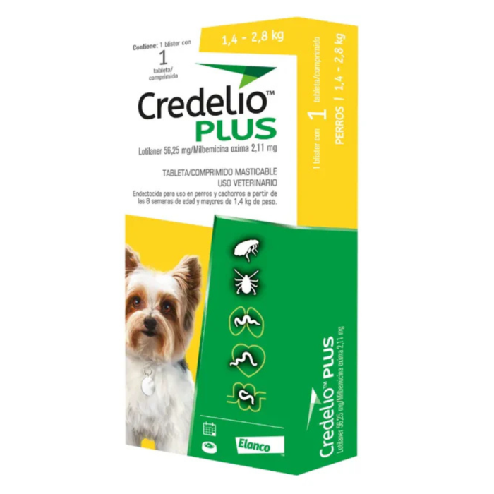 CREDELIO™ PLUS 1.4 - 2.8 KG 1 COMPRIMIDO