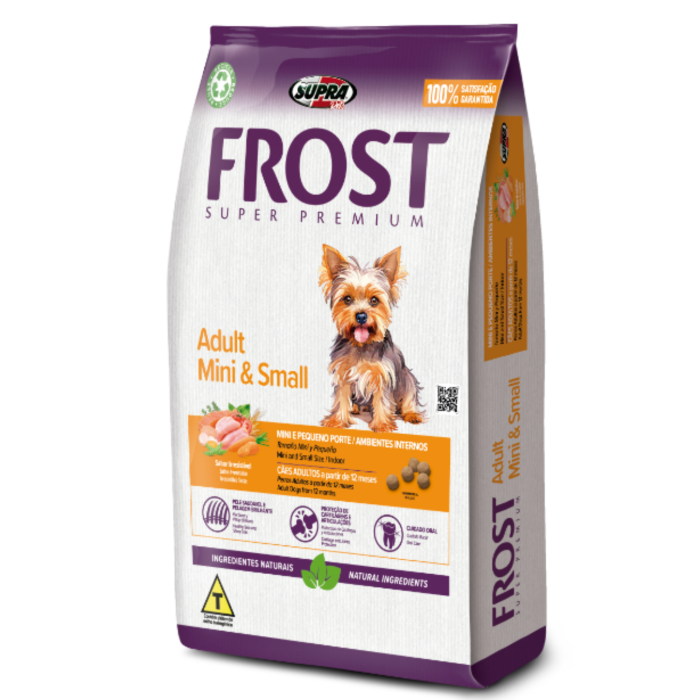 FROST ADULTO MINI Y SMALL BREED 2,5 y 15 KG