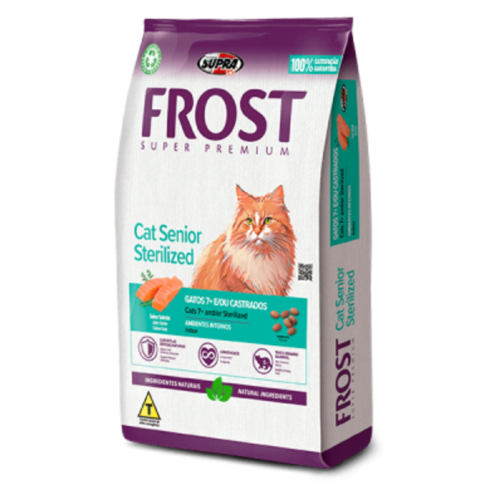 FROST CAT SENIOR ESTERILIZED 1,5 Y 7,5 KG