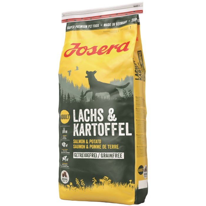 JOSERA PERROS LACHS & KARTOFFEL 12.5KG