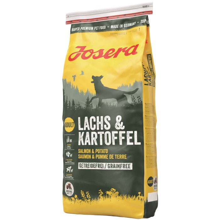 JOSERA PERROS LACHS & KARTOFFEL 15KG