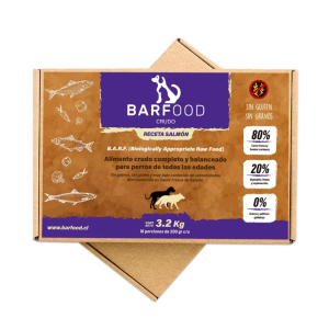 BARFOOD CRUDO SALMON PERRO...