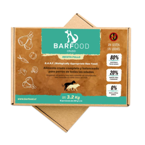BARFOOD CRUDO POLLO PERRO...
