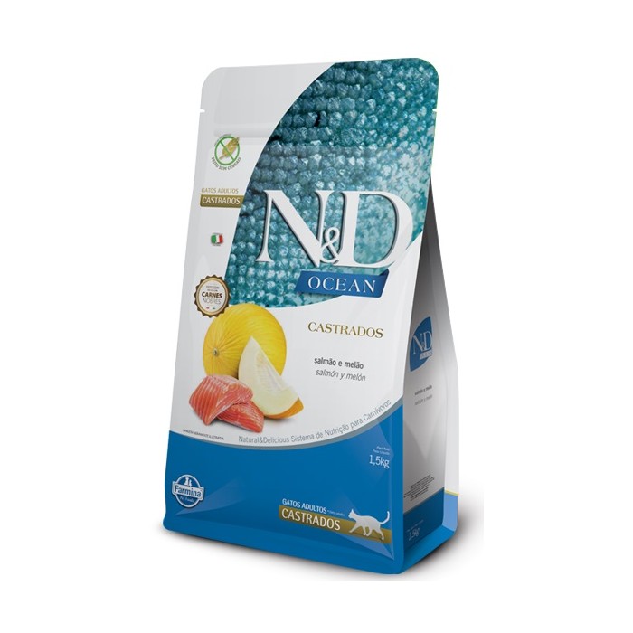 N&D GATOS ADULTOS CASTRADOS 1,5KG