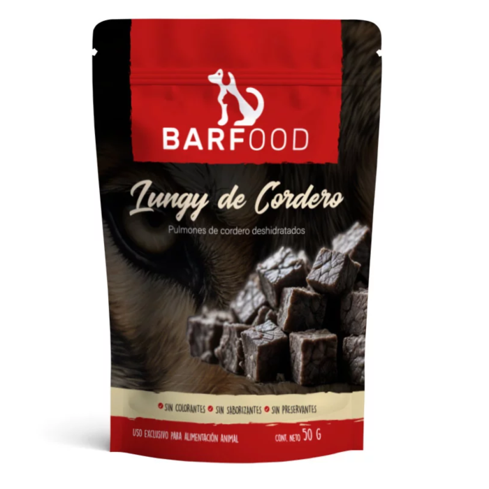 BARFOOD LUNGY DE CORDERO 50G