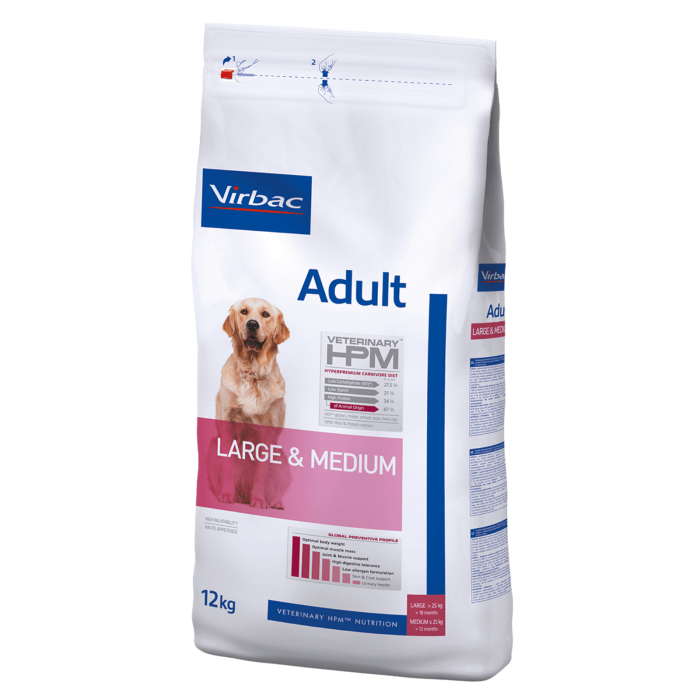 VIRBAC ADULTO LARGE & MEDIUM 3 Y 12 KG