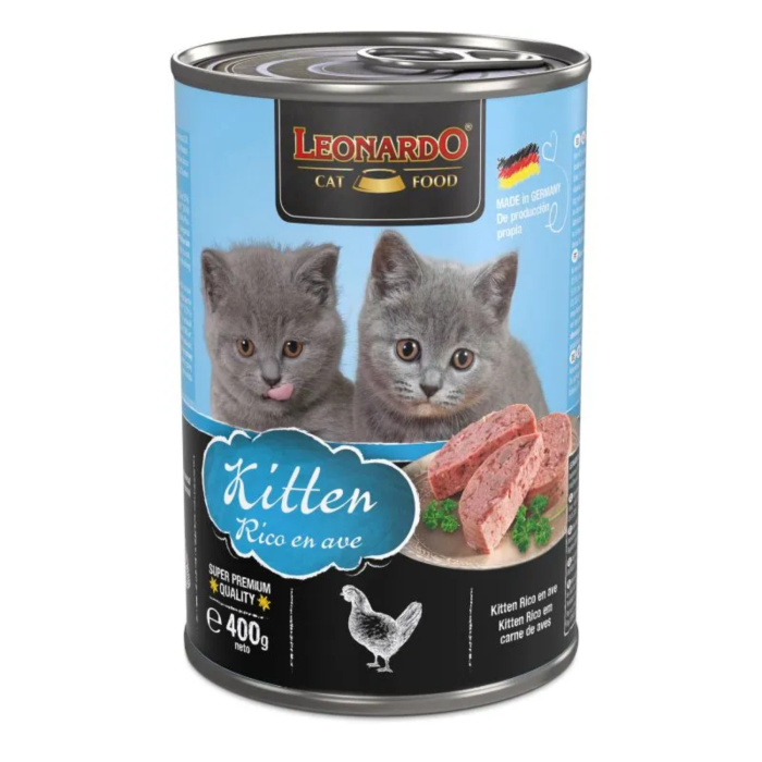 LATA LEONARDO QUALITY SELECTION KITTEN AVE 400G