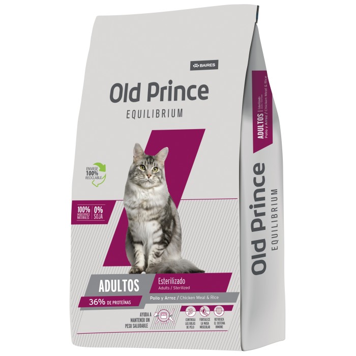 OLD PRINCE GATO STERILIZED 3kg