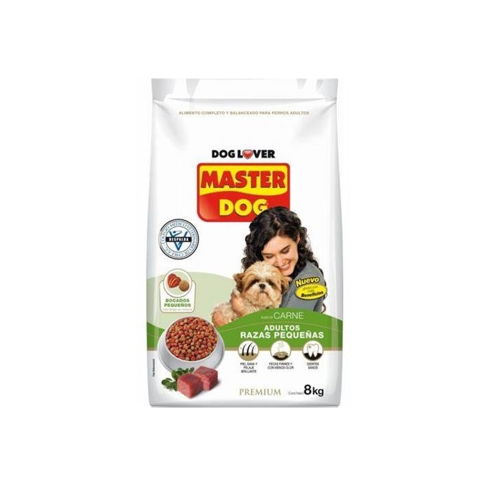 MASTER DOG ADULTO RAZAS PEQUEÑAS 18KG