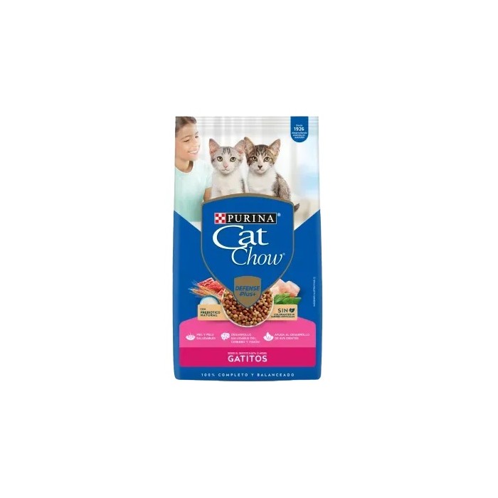 CAT CHOW GATITOS DEFENSE PLUS 8KG