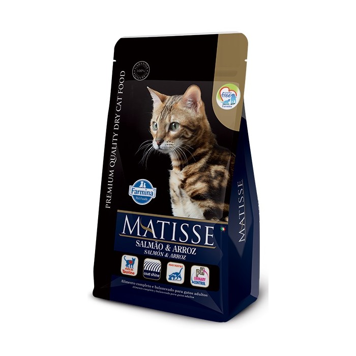 MATISSE GATO ADULTO SALMÓN Y ARROZ 7.5kg