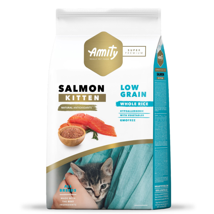 AMITY SP LOW GRAIN SALMON KITTEN 2 KG