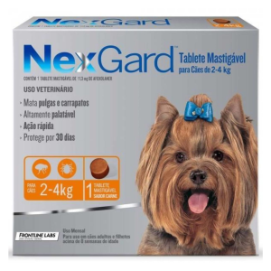 NEXGARD 2-4KG 1 COMPRIMIDO