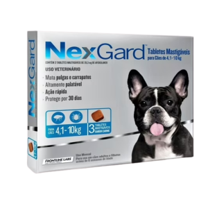 NEXGARD 4.1-10KG 3 COMPRIMIDOS