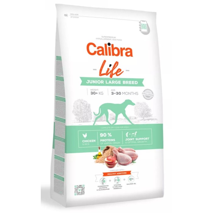 Calibra Dog Life Junior Large Breed Chicken 12kg