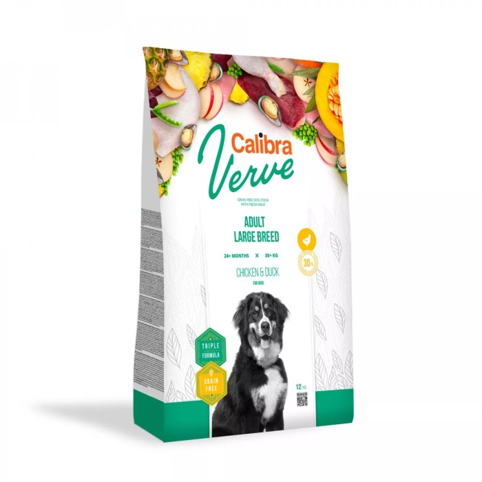 Calibra Dog Verve GF Adult Large Chicken & Duck 12kg