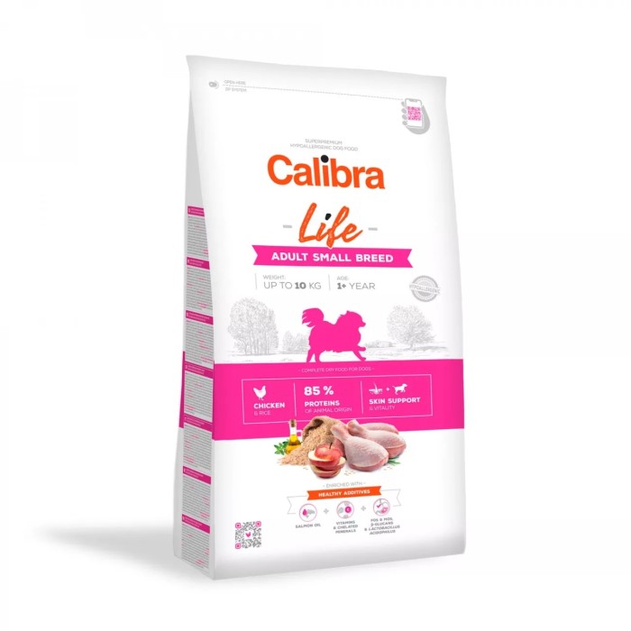 CALIBRA DOG LIFE ADULT SMALL BREED CHICKEN 1,5KG