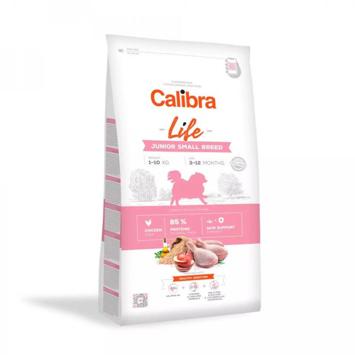 CALIBRA DOG LIFE JUNIOR SMALL BREED CHICKEN 1,5KG