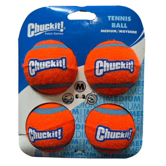 CHUCKIT TENNIS BALL 4 PELOTAS M