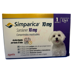 SIMPARICA 2,5-5 KG 1...