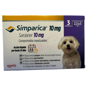 SIMPARICA 2,5-5 KG 3...