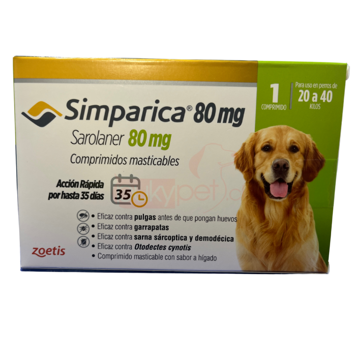 SIMPARICA 20-40 KG 1 COMPRIMIDO