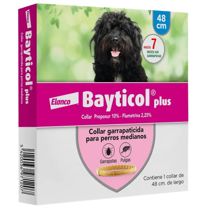 BAYTICOL COLLAR PERRO 48CM