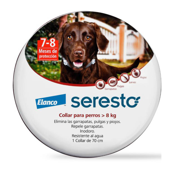 SERESTO COLLAR +8 KG 70 CM