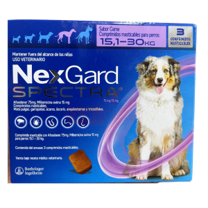 NEXGARD SPECTRA 15-30KG 3...
