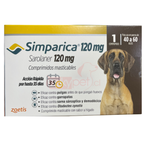 SIMPARICA 40-60KG 1 COMPRIMIDO