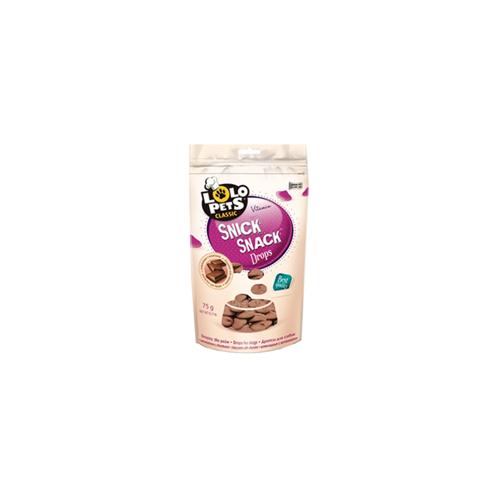 LOLO PETS DROPS CHOCOLATE 200 GRS