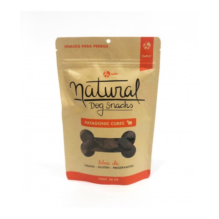 NATURAL SNACKS DOG PATAGONIC CUBES 50GRS