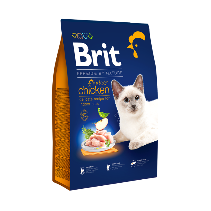 BRIT PREMIUM CAT INDOOR CHICKEN 1,5 KG