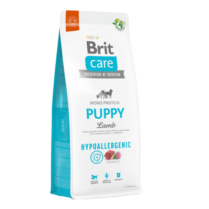 BRIT CARE BRIT CARE DOG HYPOALLERGENIC PUPPY LAMB 1KG - 3KG - 12KG