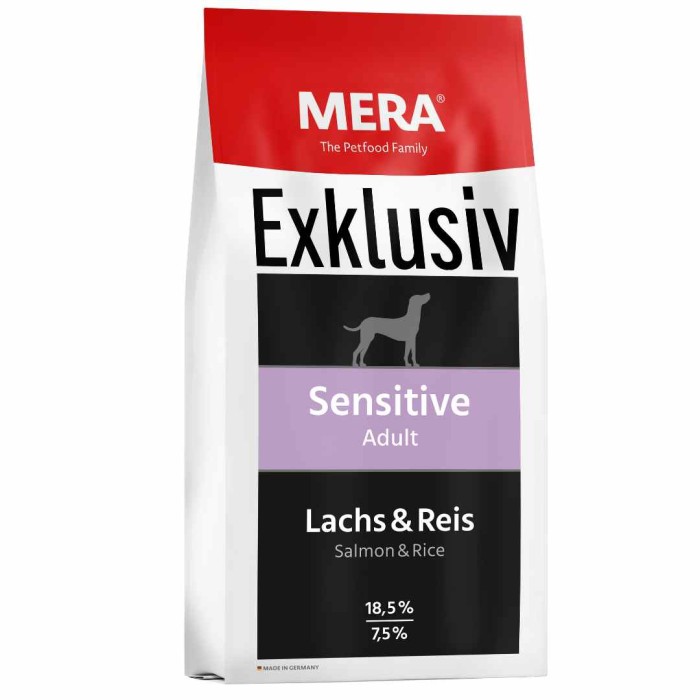 MERA EXKLUSIV SENSITIVE SALMON & RICE | 15 KG